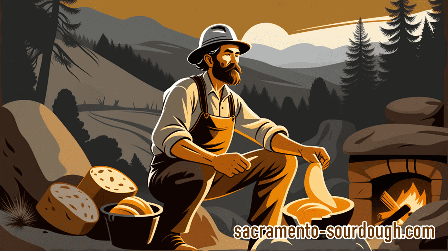 Sourdough The Gold Miner's Lifeline in the California Gold Rush